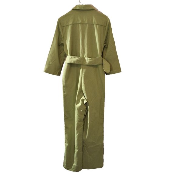House of Sunny Golden Years Coveralls‎ Grass Green SZ 4 Jumpsuit - Picture 4 of 9